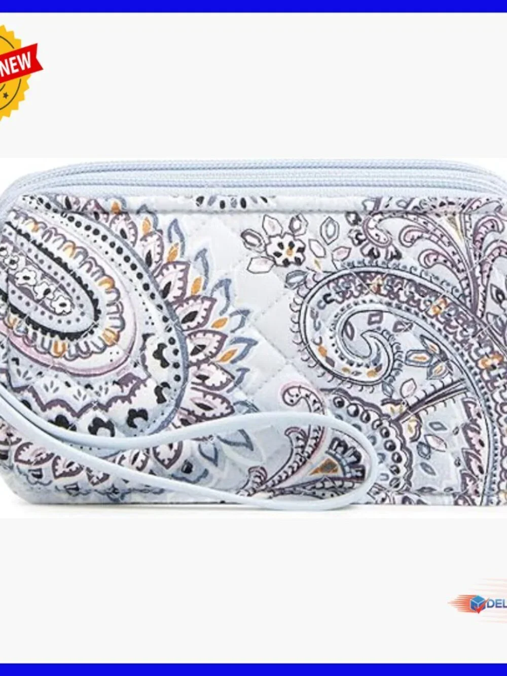 Lightweight Cotton Crossbody Purse with RFID Protection, Adjustable Strap